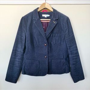 Boden blue corduroy blazer
